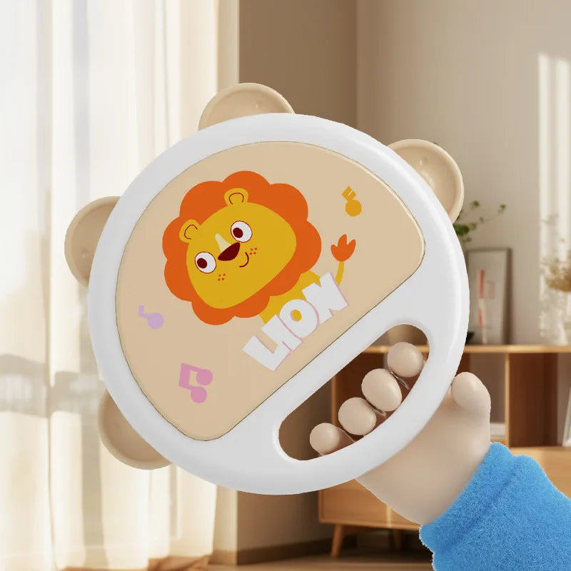 Juguete Tambor 🥁 Instrumentos Musicales Montessori para Bebés — ¡Descubre el Ritmo Desde Pequeños!